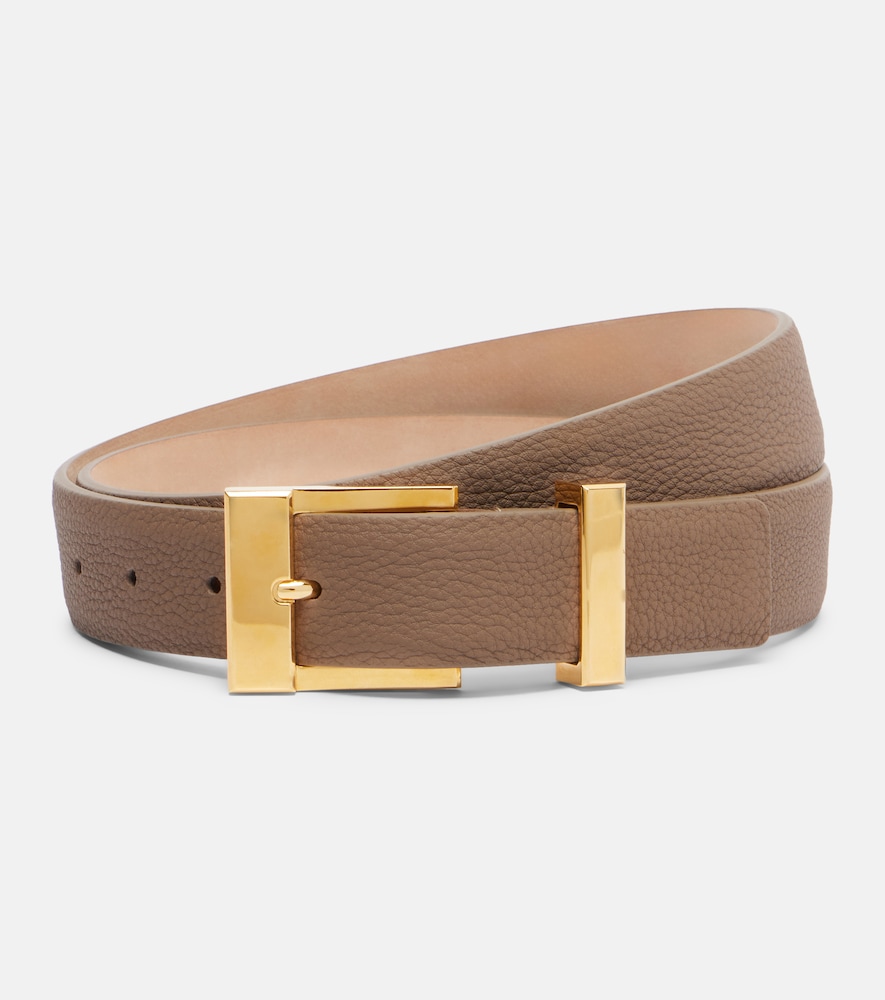 Khaite Manhattan leather belt