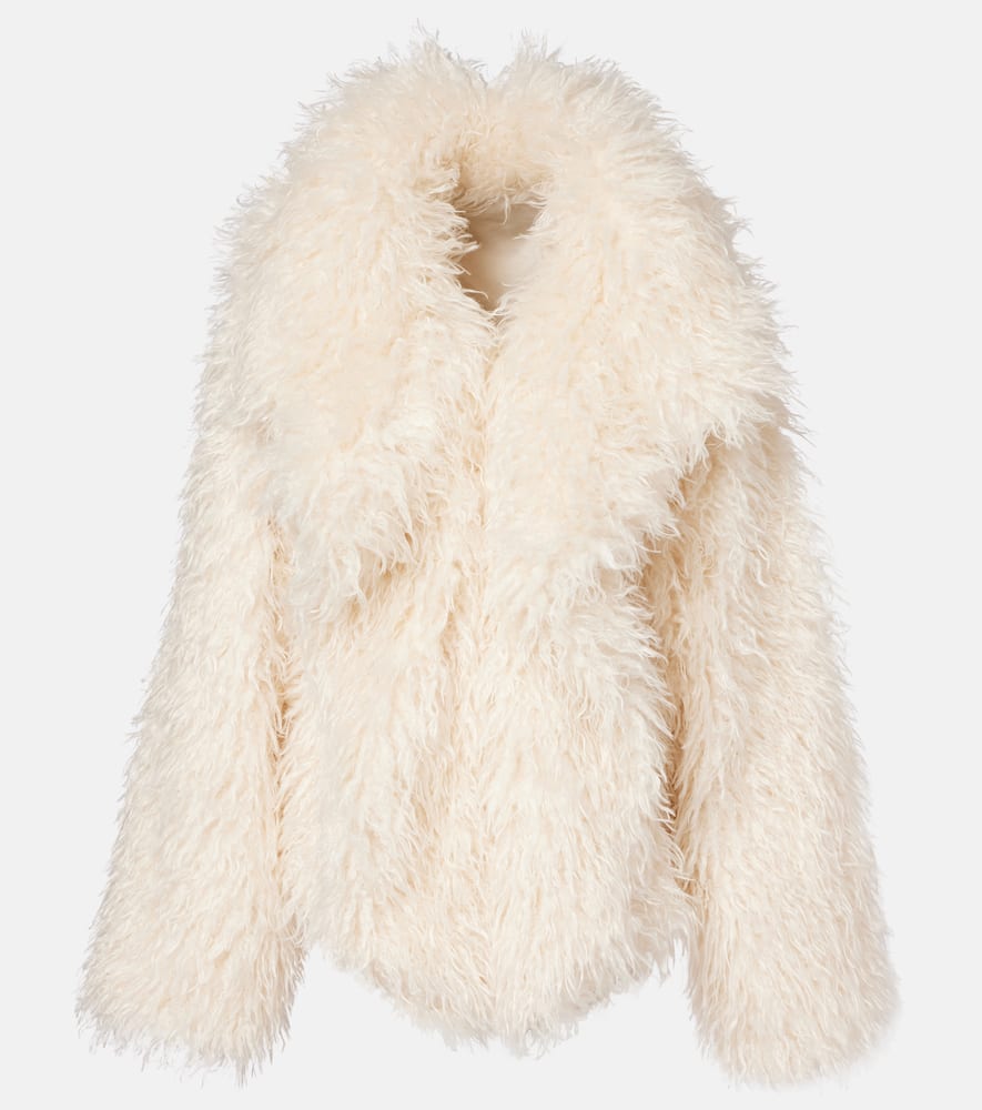 Norma Kamali Oversized Coat In Neutral