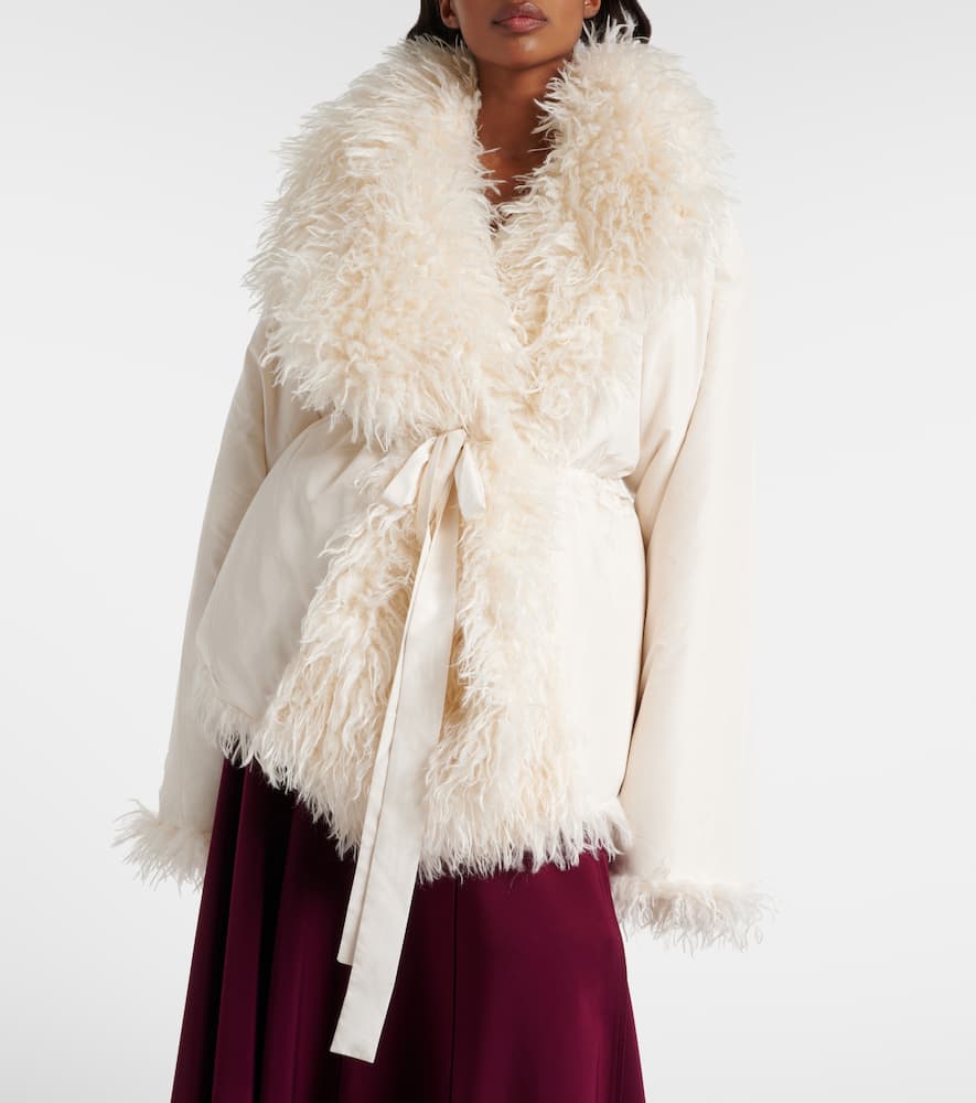 Norma Kamali Oversized Coat In Neutral