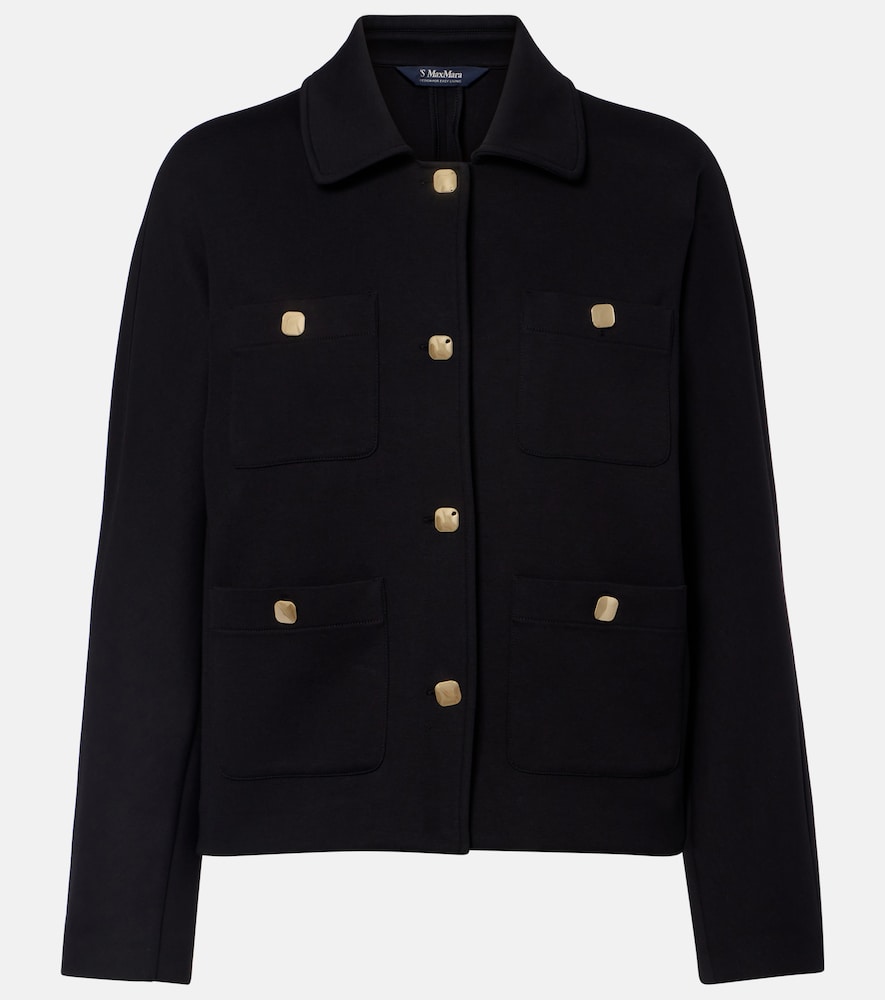 'S Max Mara Armonioso cotton-blend jersey jacket