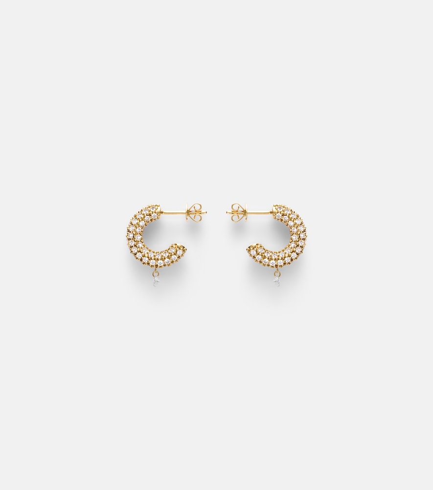  Persee Persée Ohrringe Helios Aus 18kt Gelbgold Mit Diamanten 