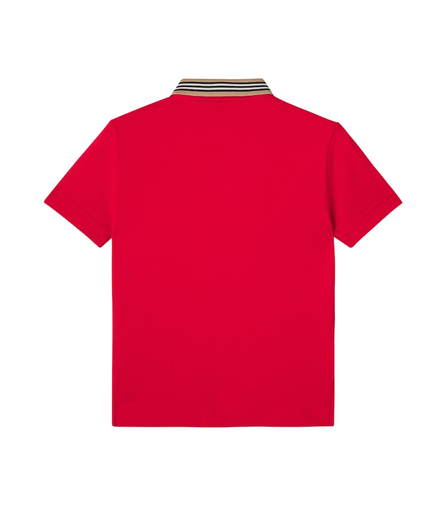  Burberry Kids Burberry Kids Polohemd Burberry check Aus Baumwolle 