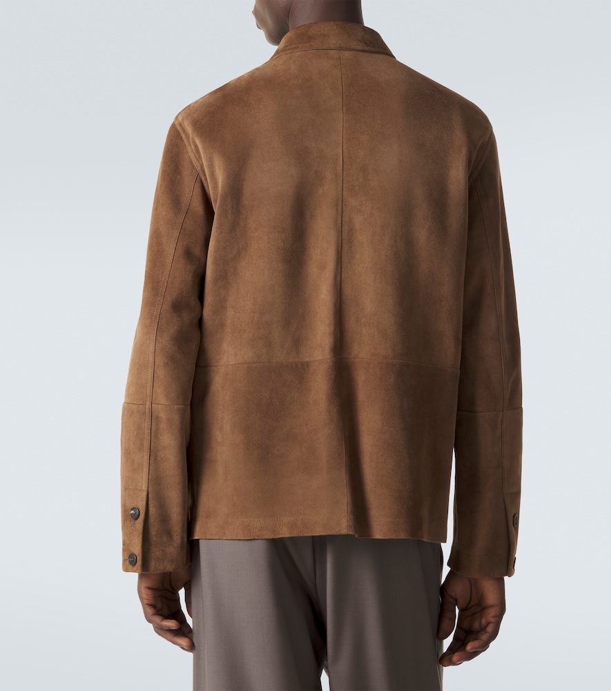  The Row The Row Jacke Ulrich Aus Veloursleder 