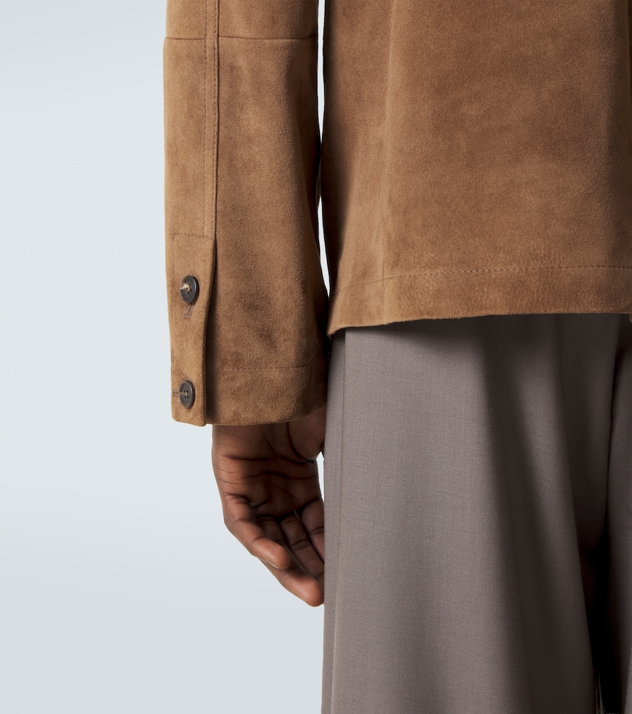  The Row The Row Jacke Ulrich Aus Veloursleder 