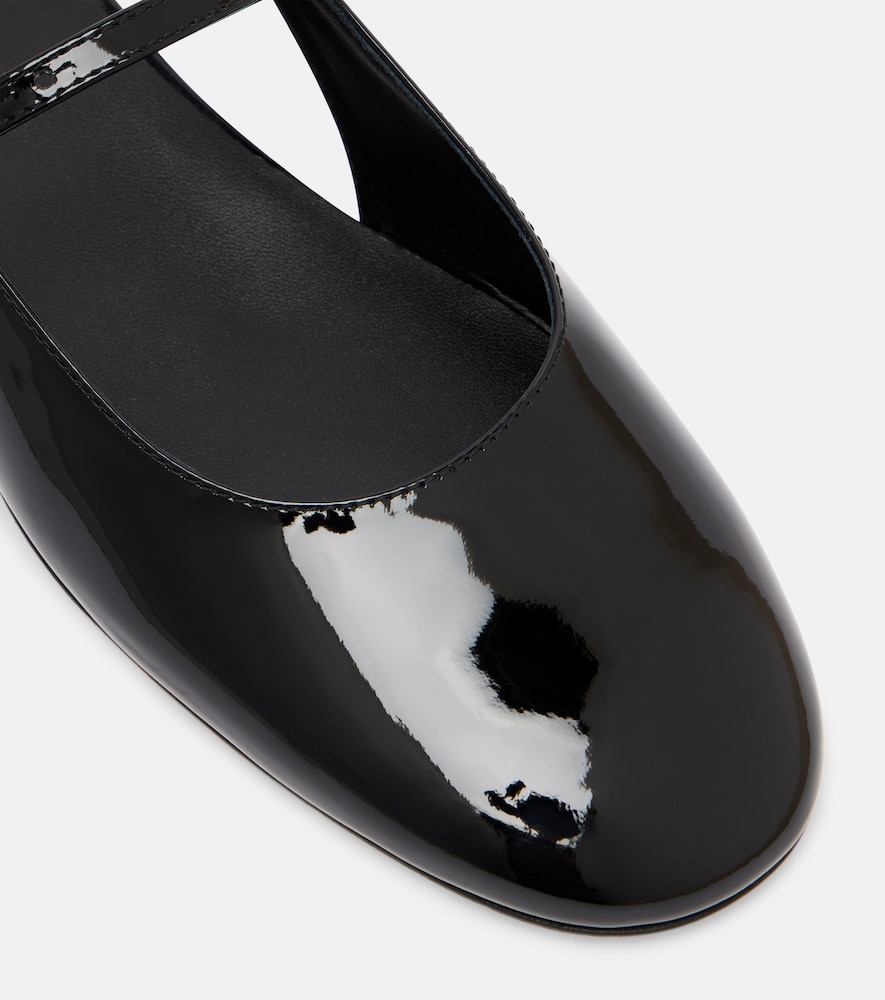 Leather Slingback Flats