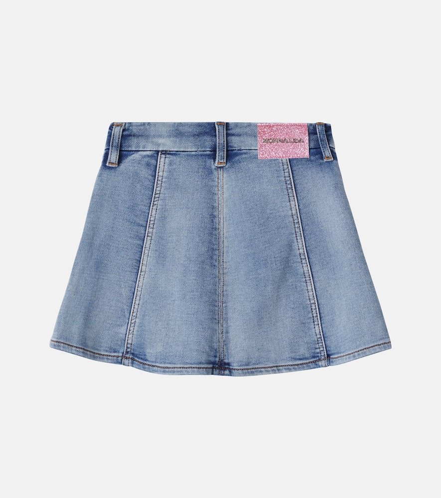 Monnalisa Monnalisa Bestickter Jeansrock 