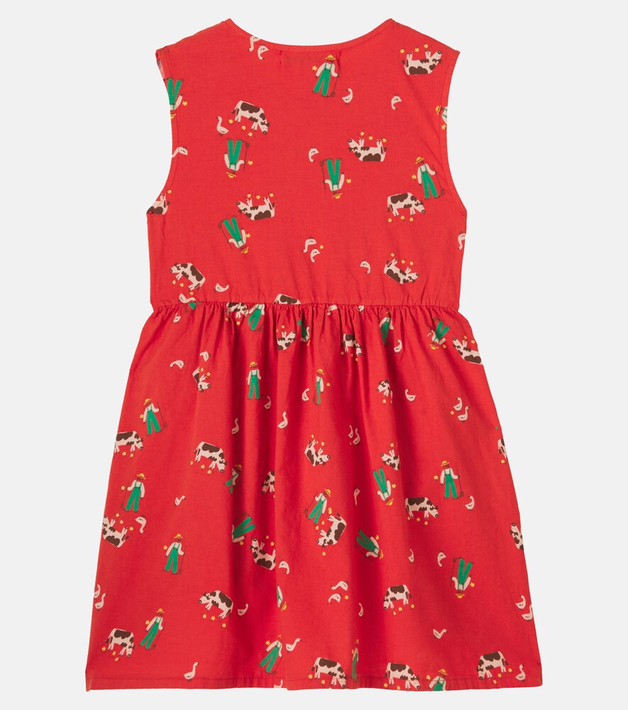  Bobo Choses Bobo Choses Farm Adventure Printed Cotton Dress 