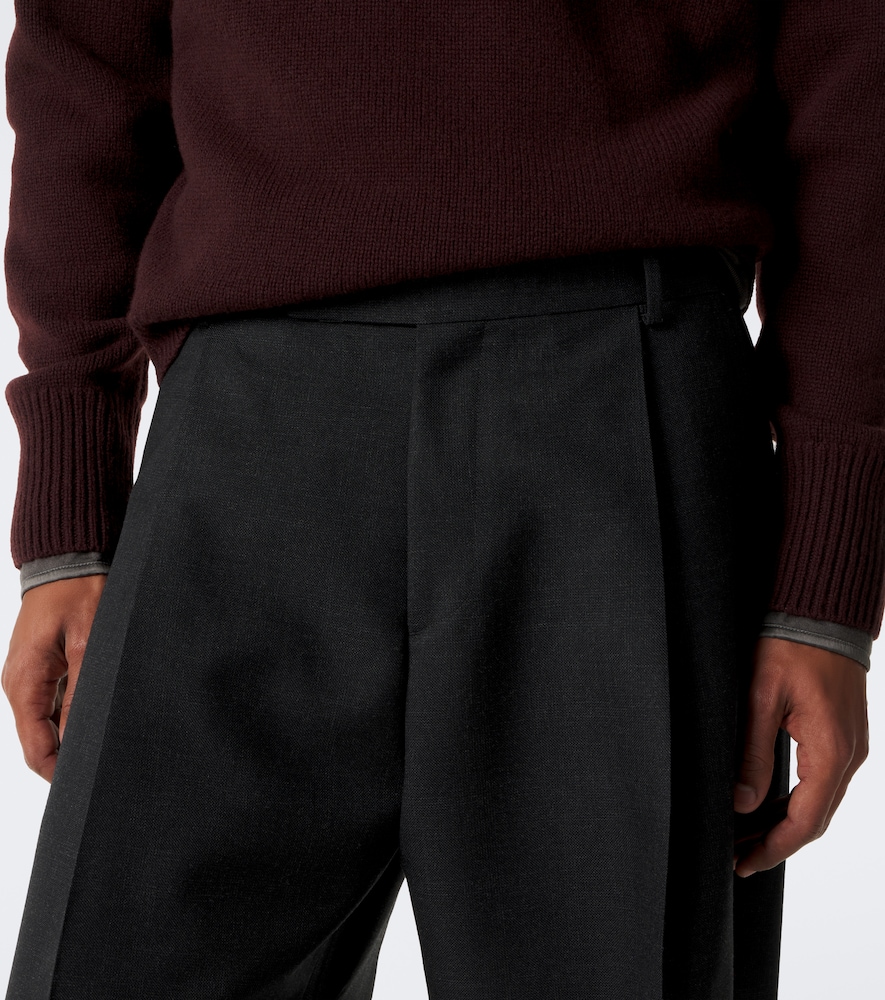 Pull Pleated Wool