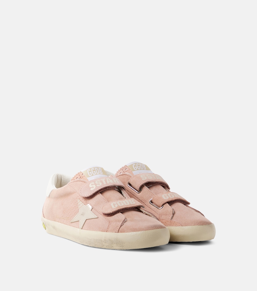 Golden Goose Old School Suede - Female - Kids Sneakers - Pink - 34 Eu - Kids - Image 2