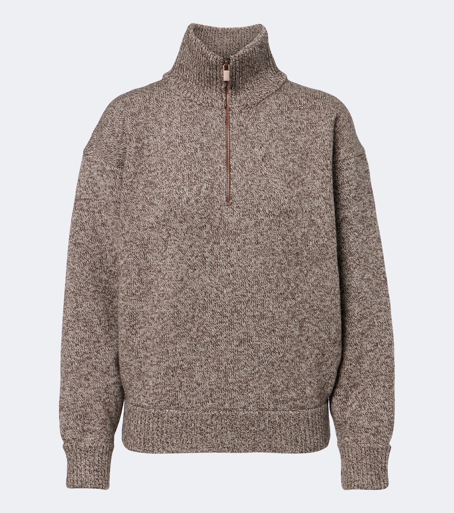 Magda Butrym Pull col zipp en laine 1495€