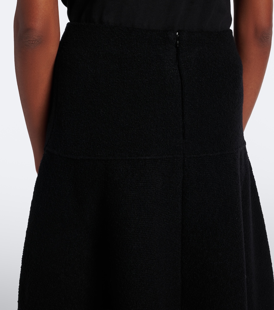 Knitted Wool-Blend Skirt