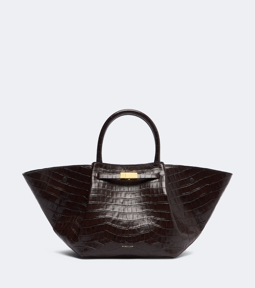 Henkeltasche New York Midi aus Leder