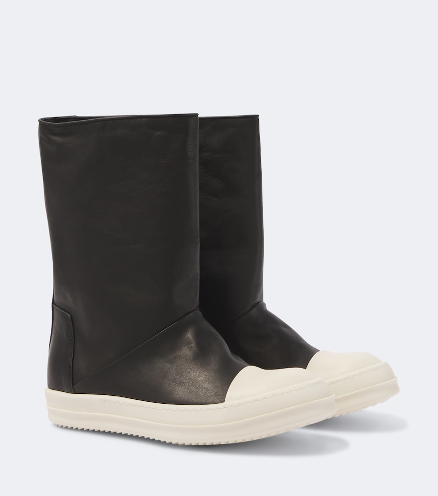 Rick Owens Bottes Sneakwaders en cuir 850 €