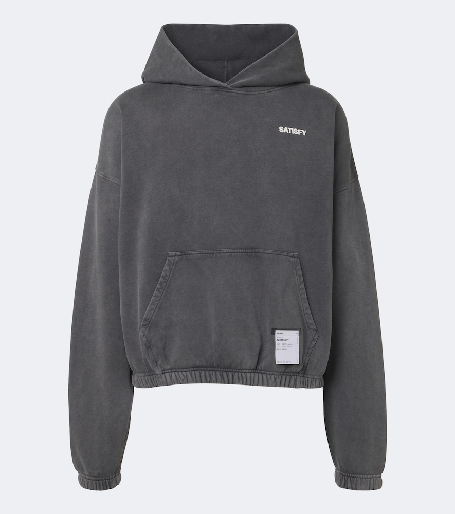 Hoodie aus Baumwoll-Frottee