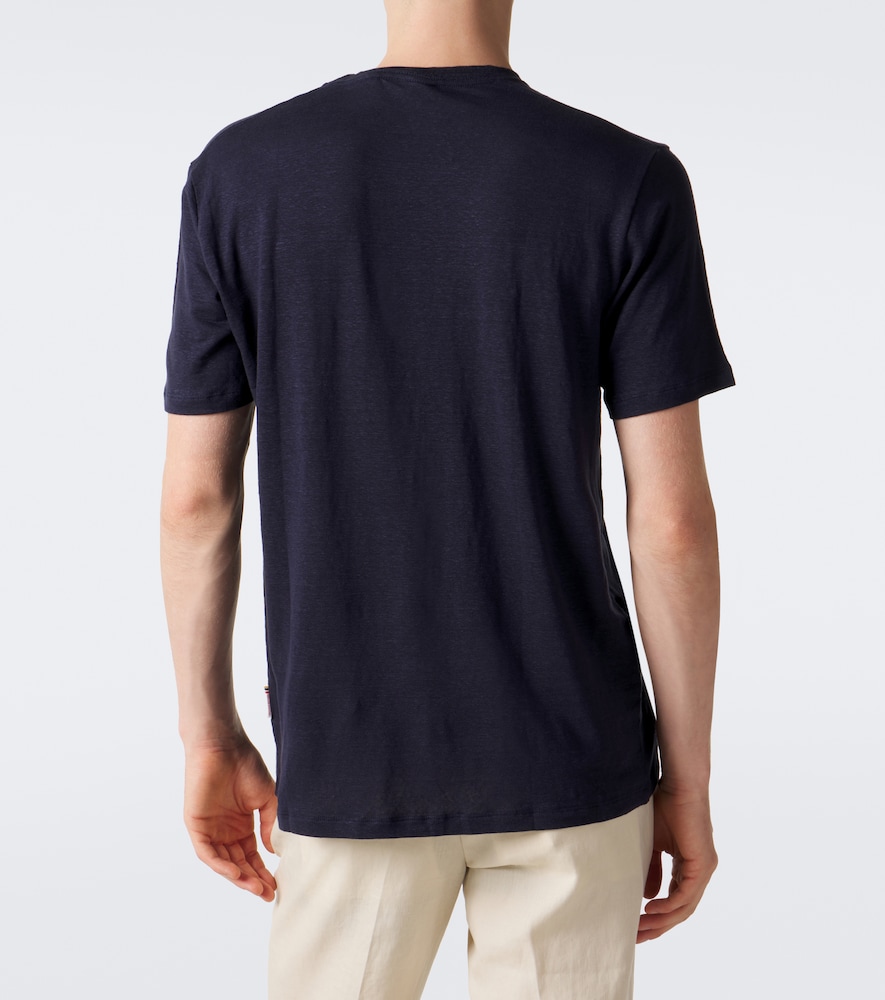 Linen-Blend T-Shirt