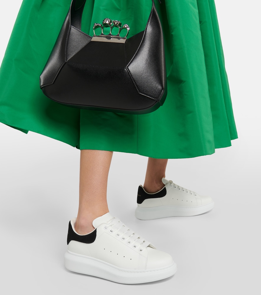  Mcqueen Mcqueen Oversized Leather Sneakers 