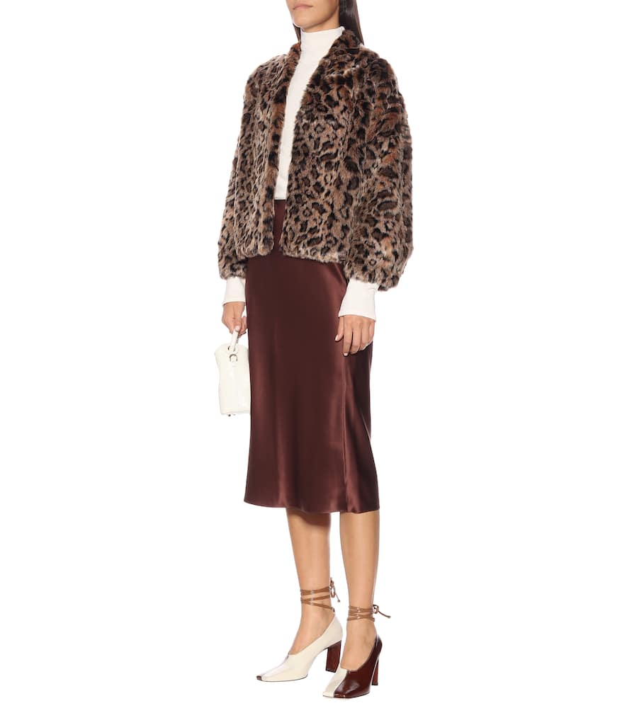 Anne faux fur jacket by Velvet Anne faux fur jacket by Velvet