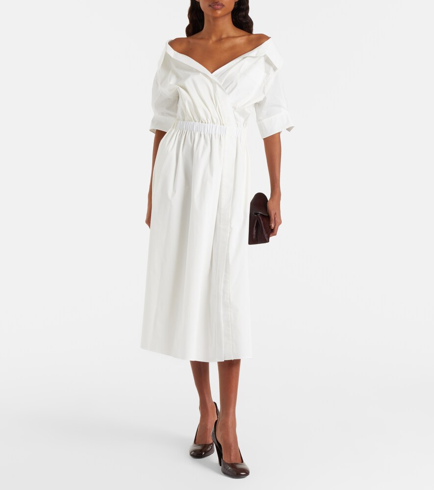 Altuzarra Lydia cotton-blend poplin shirt dress