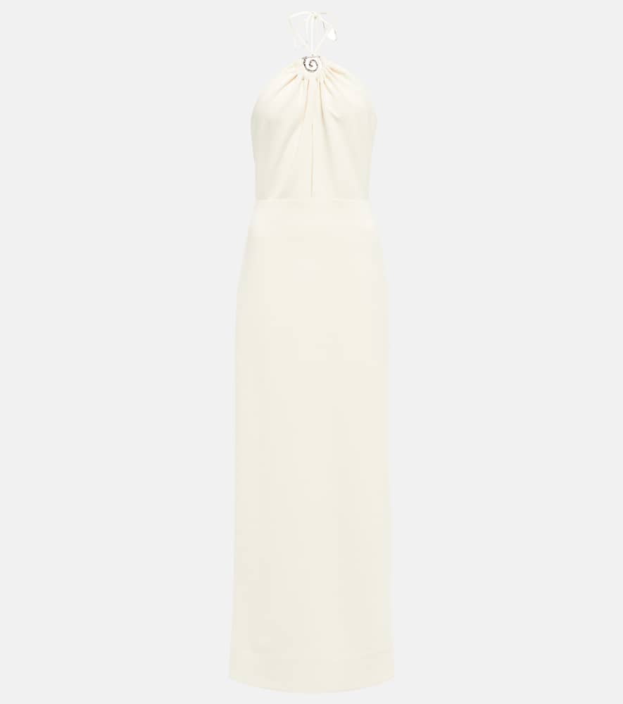 Staud Abigail crêpe maxi dress