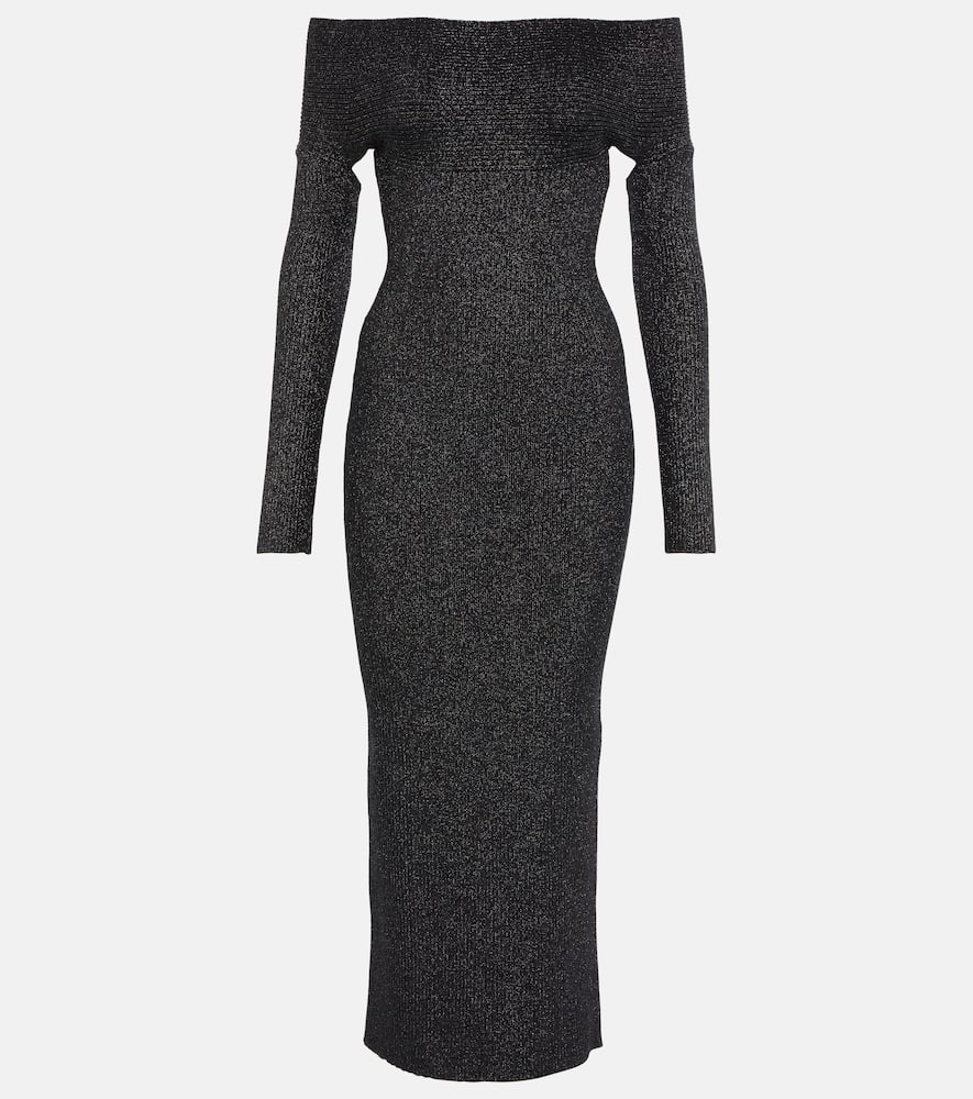 Marisole off-shoulder midi dress