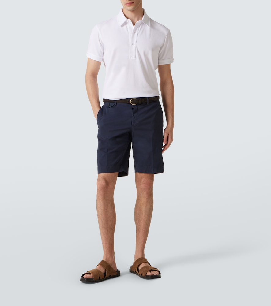 Sebastian Cotton Pique Polo Shirt