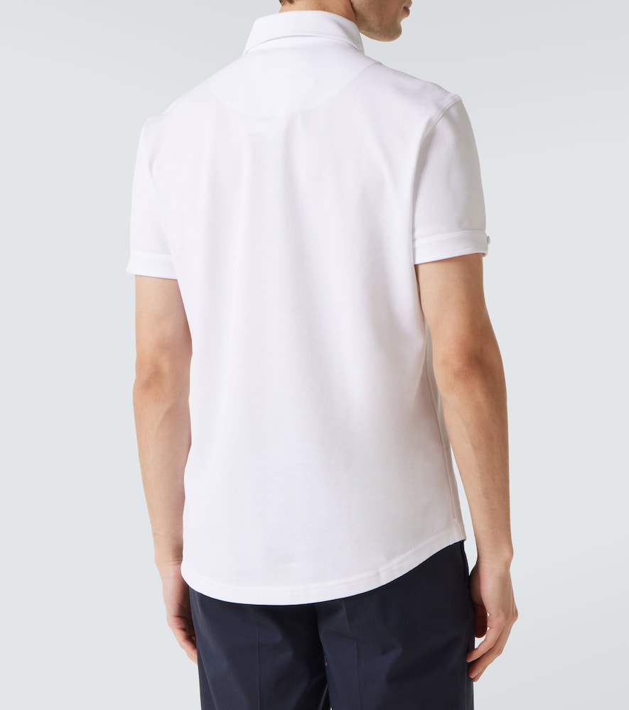 Sebastian Cotton Pique Polo Shirt