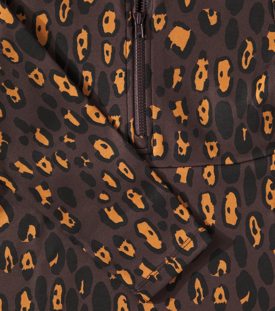  Mini Rodini Mini Rodini Leopard Cotton-blend Dress 
