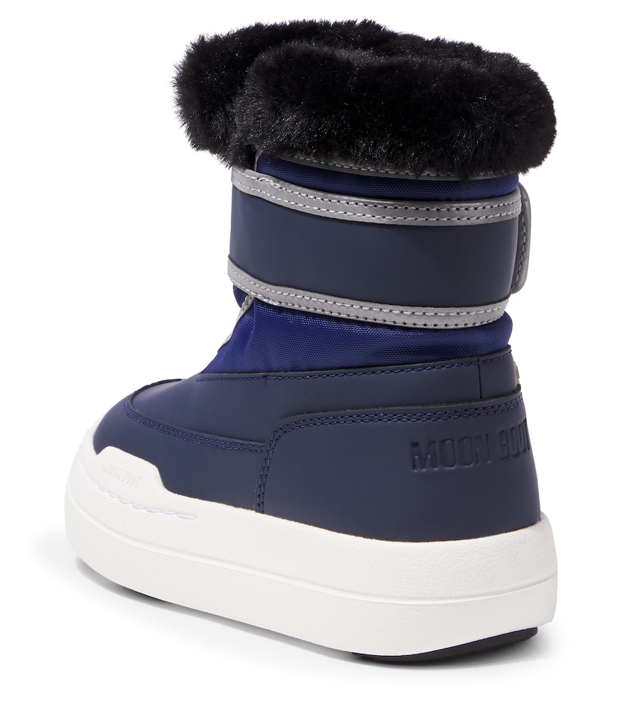  Moon Boot Kids Moon Boot Kids Schneestiefel Junior Park Strap Mit Faux Fur 