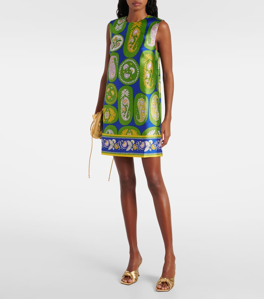 Alemais Printed Midi Dress In Multicolor