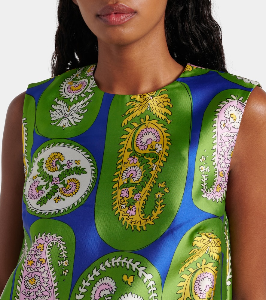 Alemais Printed Midi Dress In Multicolor