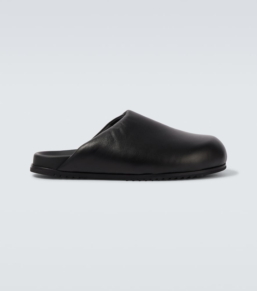 Rick Owens Mule Granola In Black