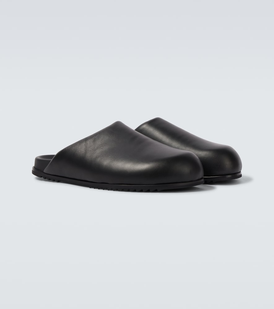 Rick Owens Mule Granola In Black