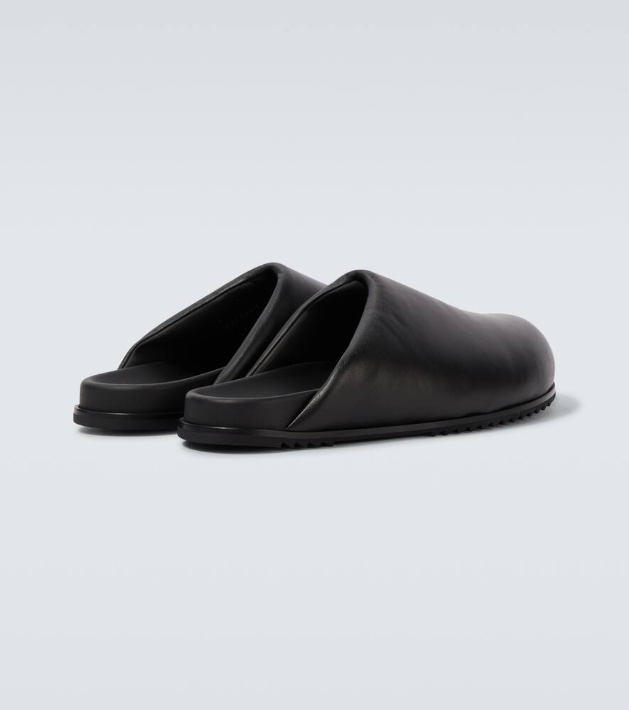 Rick Owens Mule Granola In Black