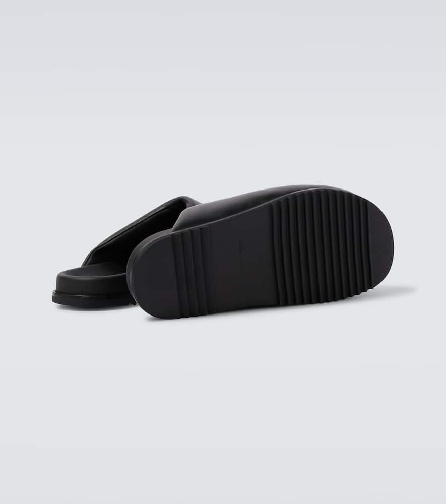 Rick Owens Mule Granola In Black