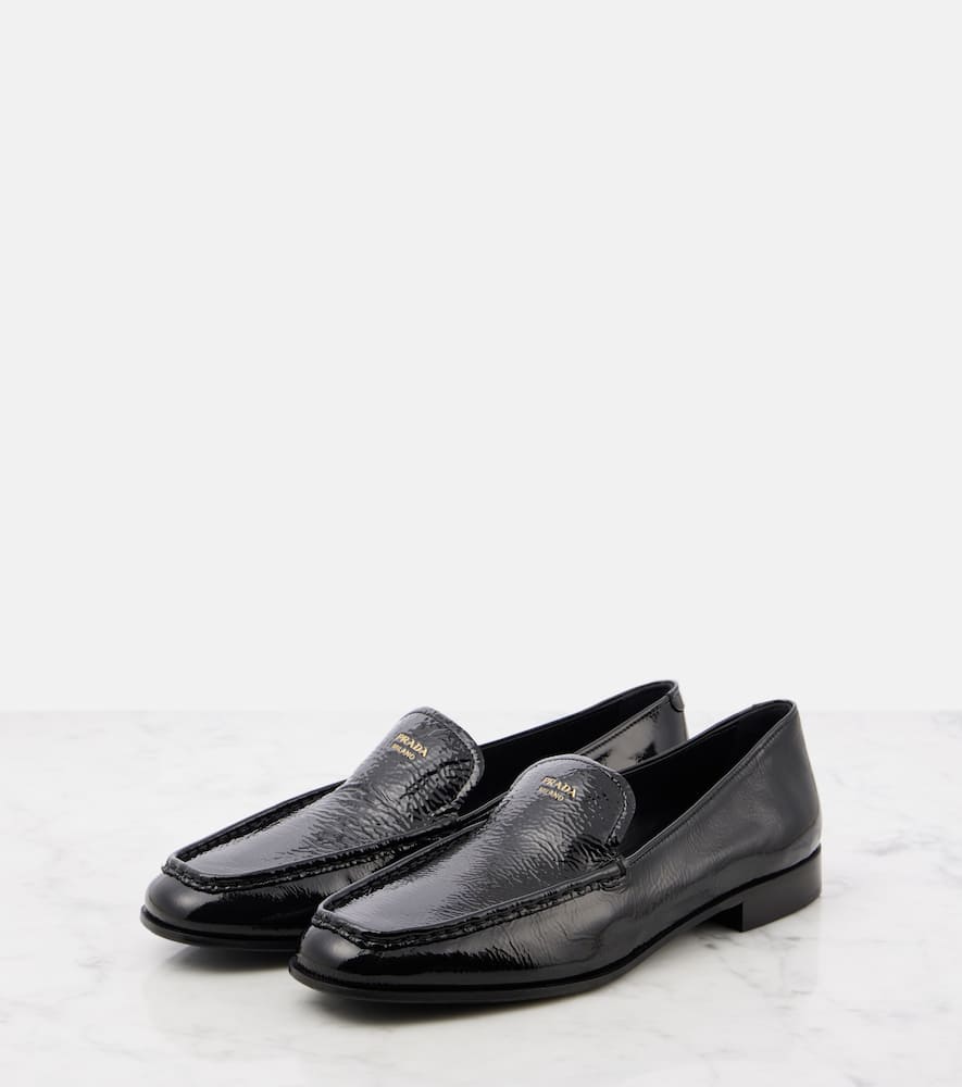 PRADA PATENT LEATHER LOAFERS