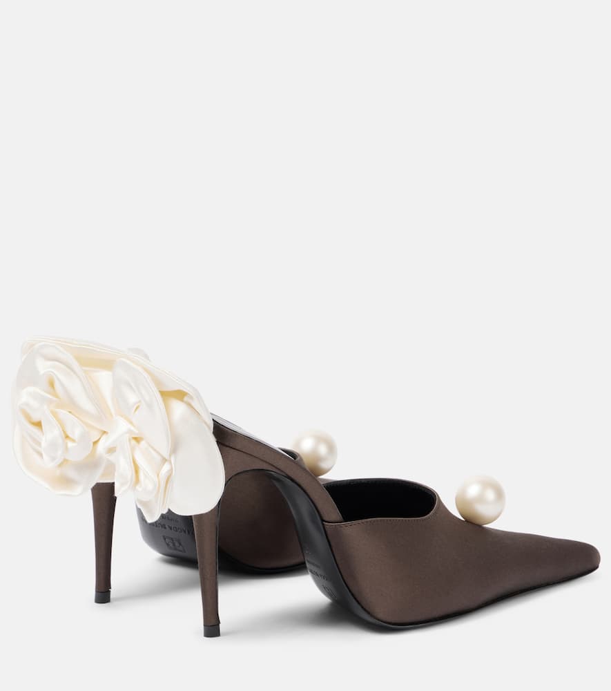 Magda Butrym Shaft Mule. In Brown