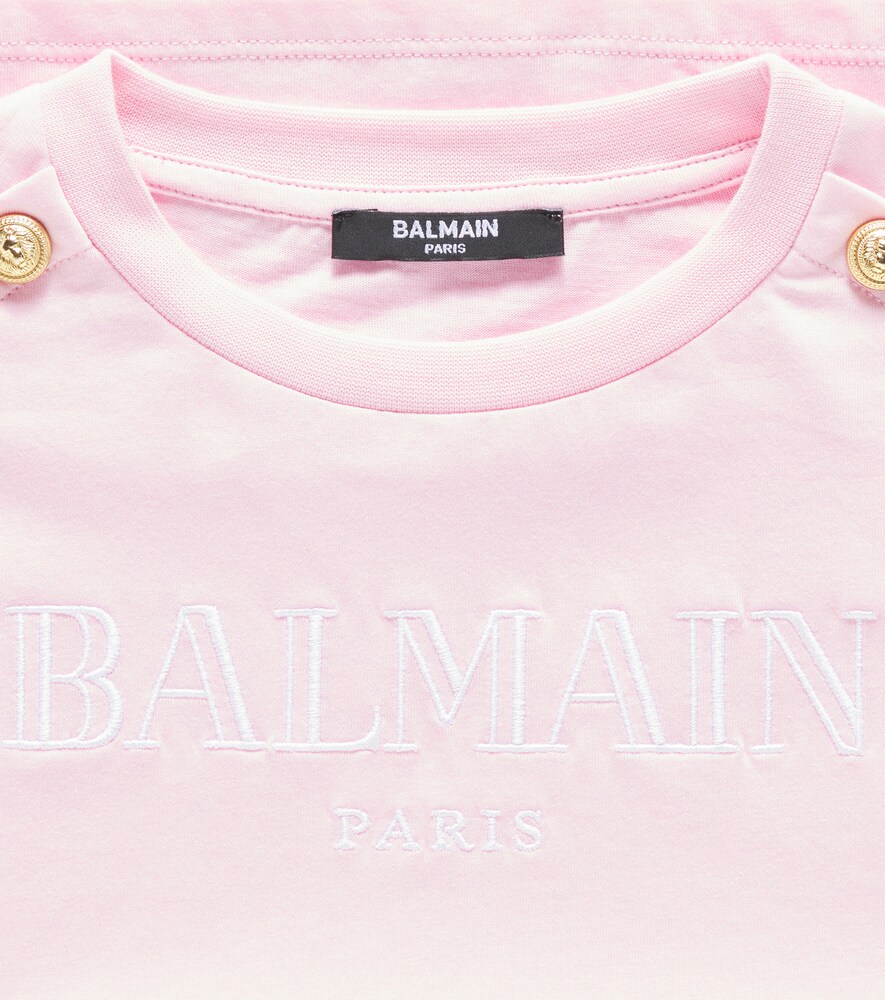  Balmain Kids Balmain Kids T-shirt Aus Baumwoll-jersey 