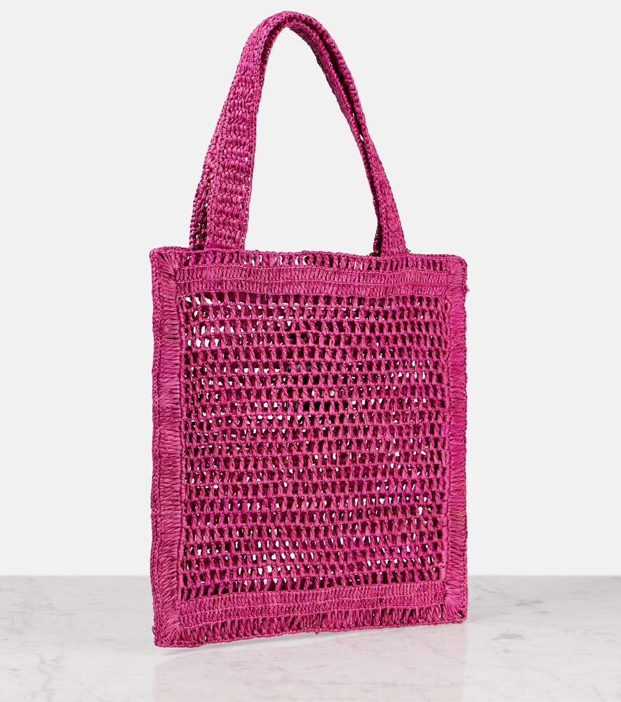 Chloe Chloé Tote Bag Summer Banana Aus Raffiabast 