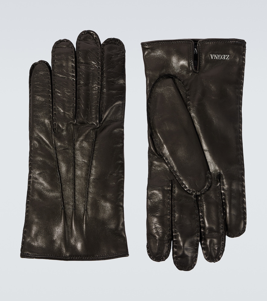 Zegna eather gloves