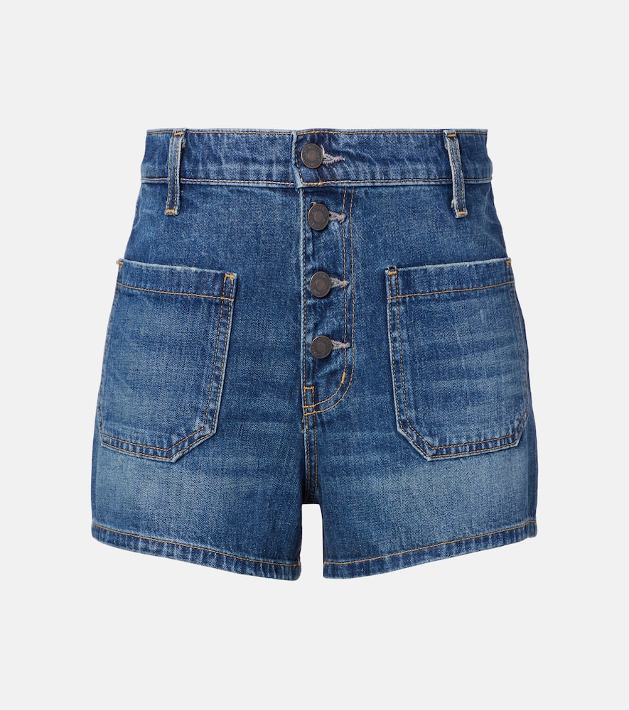 Nili Lotan Harley Denim Shorts Classic Wash