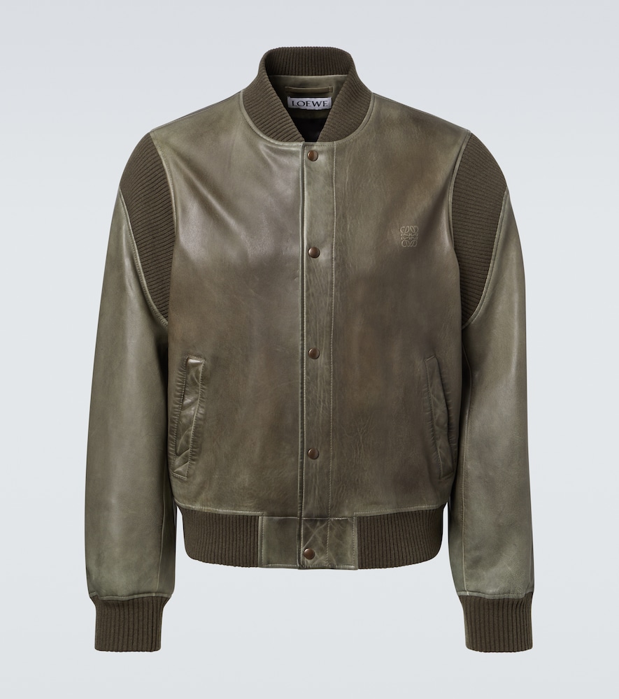 Loewe Leather bomber jacket