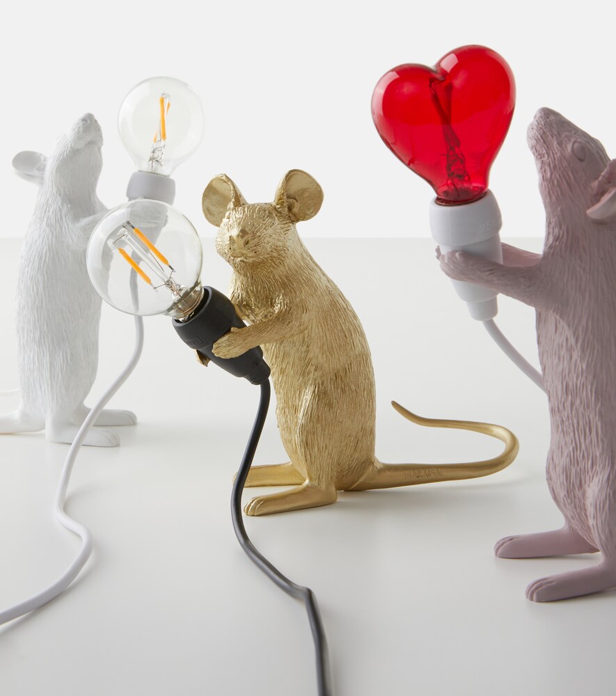  Seletti Seletti Mouse Table Lamp By Marcantonio Raimondi Malerba, Eu And Usb Plug 