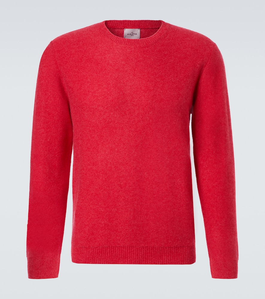 Le Kasha Toucques Cashmere Sweater In Red