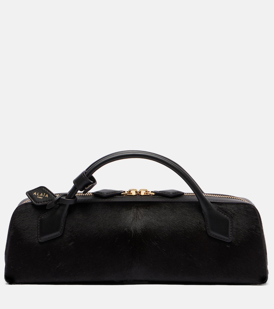Alaia Alaïa Le Teckel Small calf hair clutch
