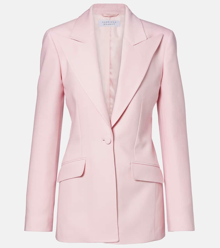 Gabriela Hearst Wool Blazer In Multi