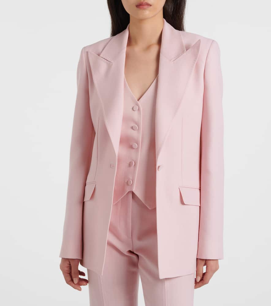 Gabriela Hearst Wool Blazer In Multi