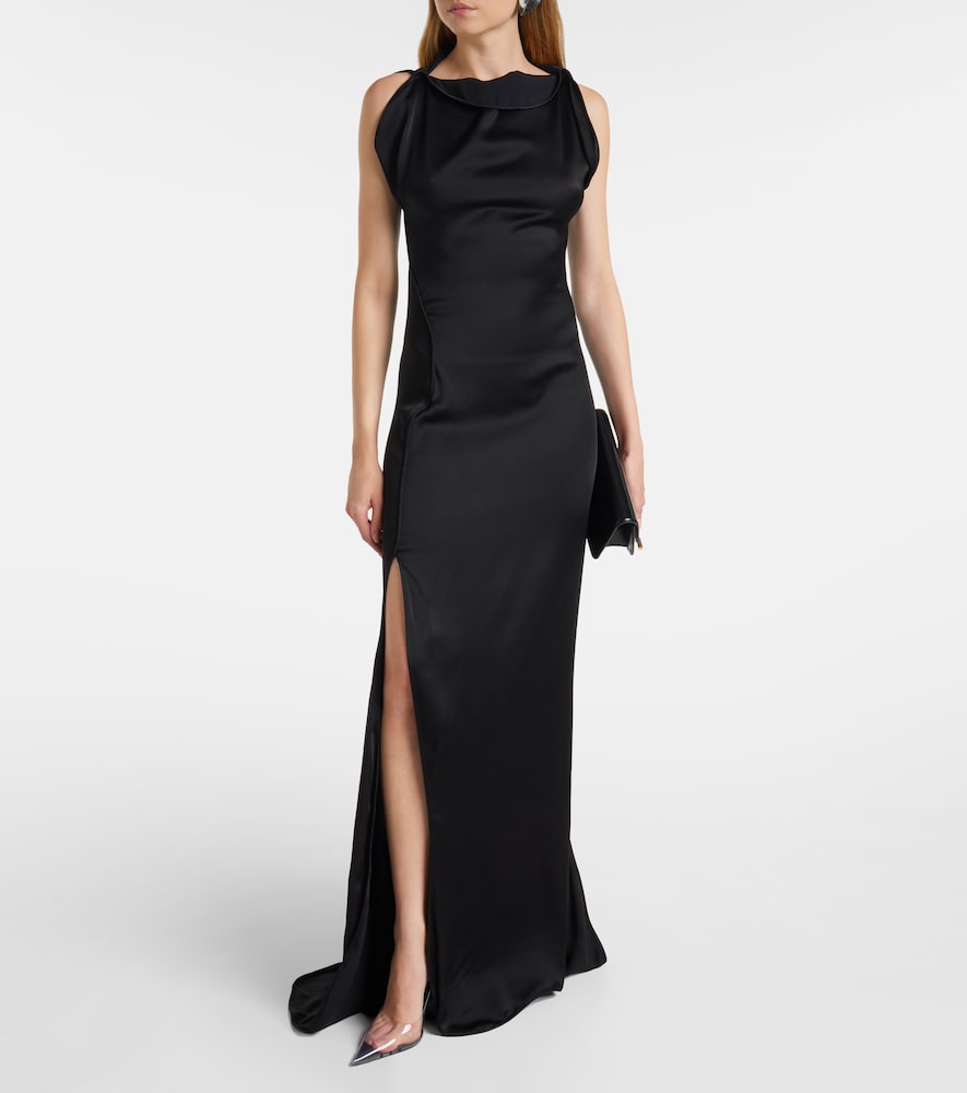 Victoria Beckham Victoria Beckham Robe Aus Satin 