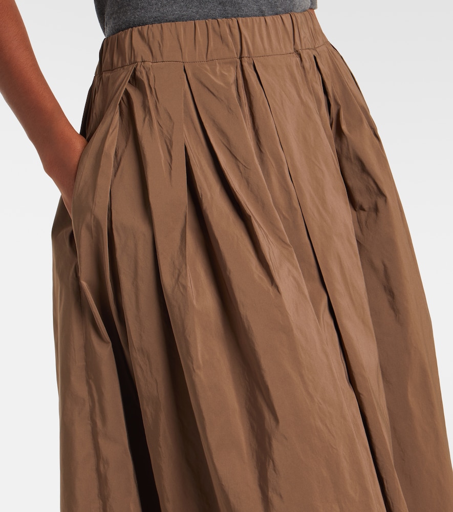  's Max Mara 's Max Mara Aloe Cotton-blend Maxi Skirt 
