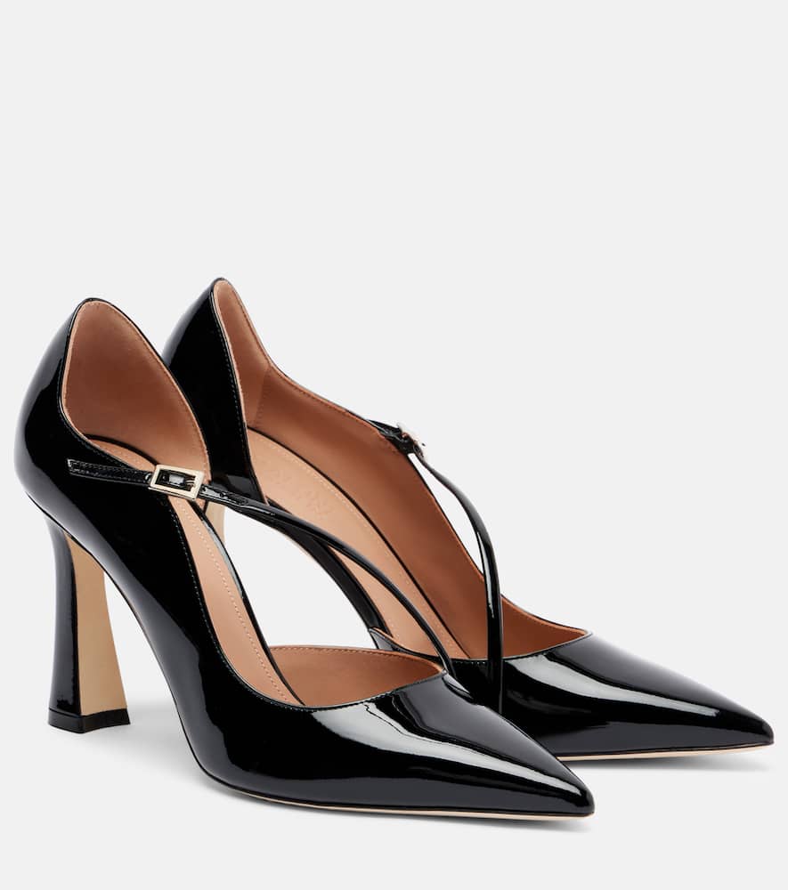 Bettina 90 patent leather pumps