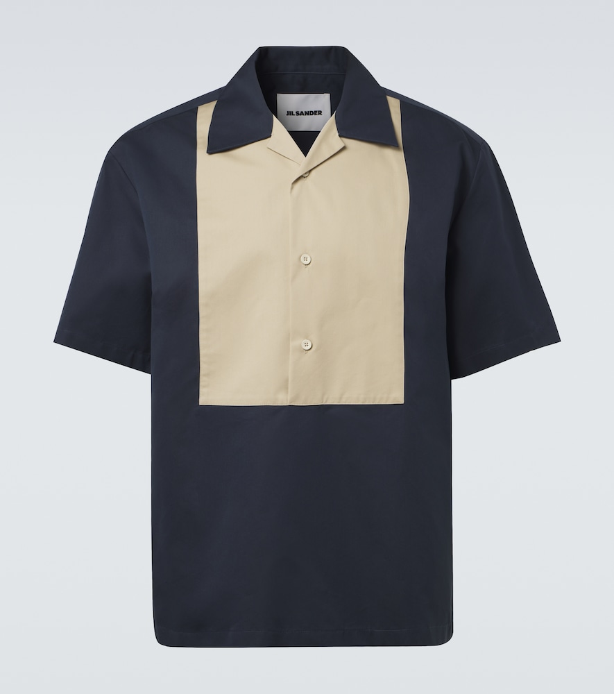 Jil Sander Jil Sander Cotton and silk bowling shirt　ジル・サンダー コットン&シルク ボウリングシャツ